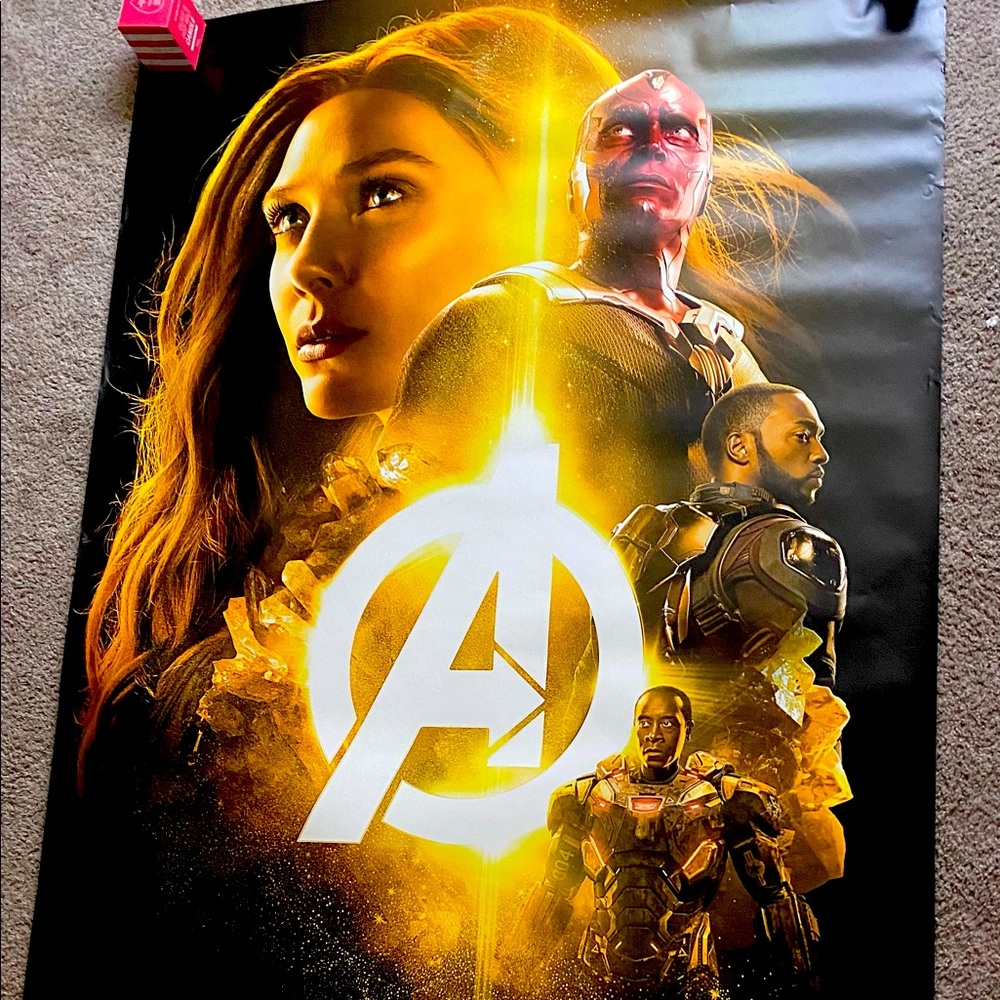 Wanda Marvel Infinity war poster